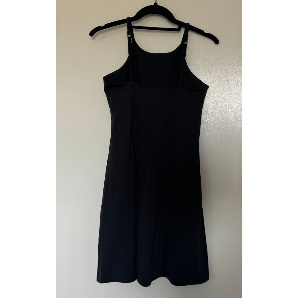 Girlfriend Collective Naomi Workout Dress in Black Size Medium - Picture 3 of 5